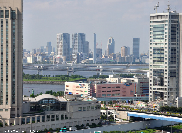 View from Museum of Maritime Science Observation Deck, Odaiba, Tokyo