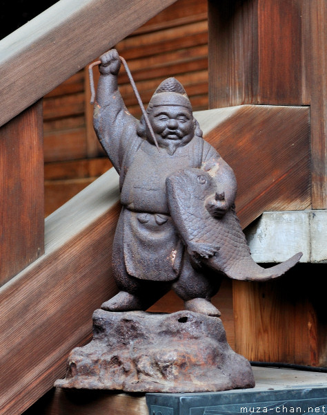 Ebisu statue, Shitaya Shrine, Tokyo