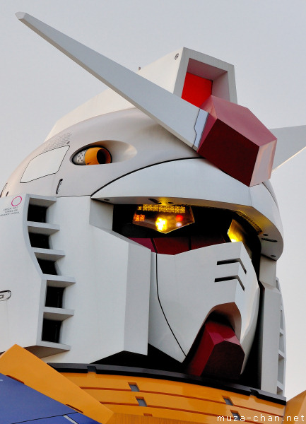 Gundam Head Close-up, Odaiba, Tokyo