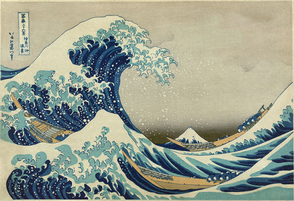 Hokusai - The great wave off Kanagawa