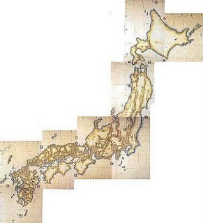 Ino Tadataka Map