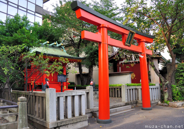 Torii, Kanda Myojin Suehiro Inari Shrine