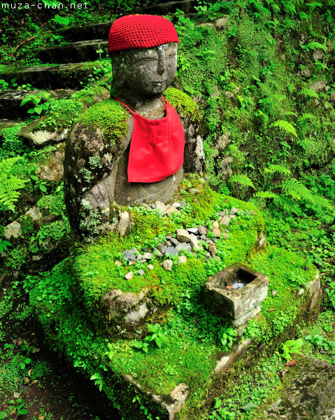 Jizo statue, Kanmangafuchi Abyss, Nikko