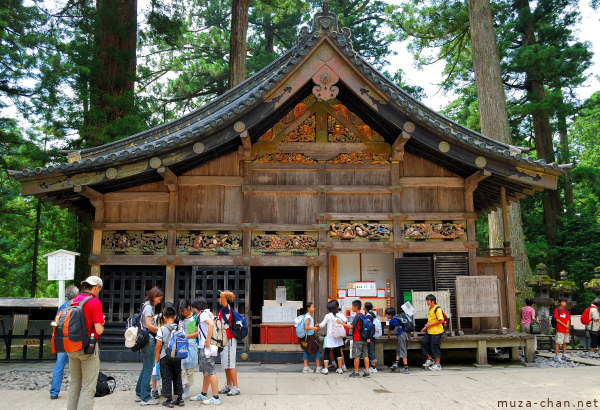 Nikko Tourists, The Sacred Stable, Toshougu Shrine, Nikko