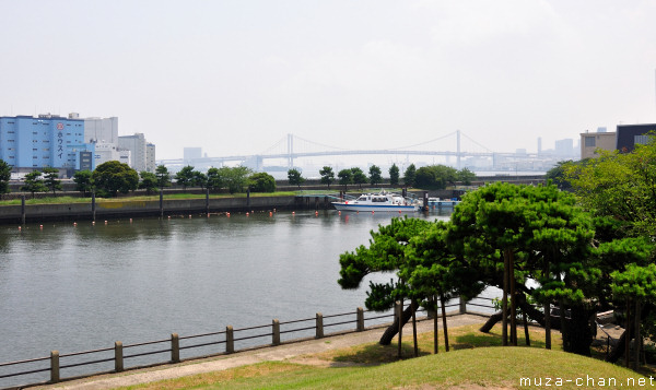 Rainbow Bridge, View from Hamarikyu Gardens