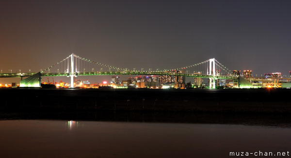 Rainbow Bridge, View from Harumi Pier