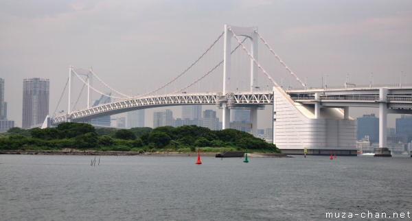 Rainbow Bridge, View from Odaiba