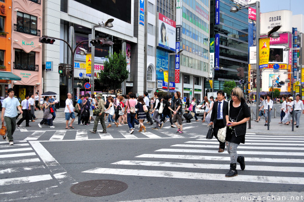 Scramble Crossing in Shinjuku