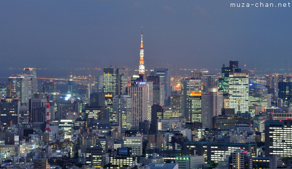 Tokyo Tower, View from Sunshine 60 Observatory