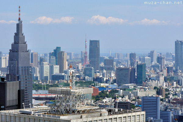 Tokyo Tower, View from Tokyo Metropolitan Building Observatory