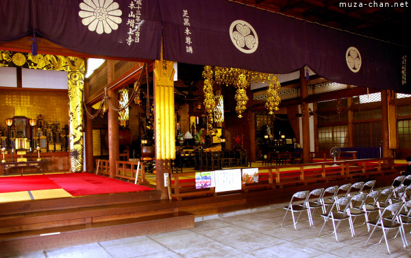 Zojo-ji Temple Interior, Tokyo