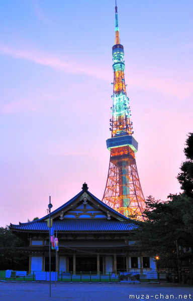 Zojo-ji Temple, Tokyo Tower, Tokyo