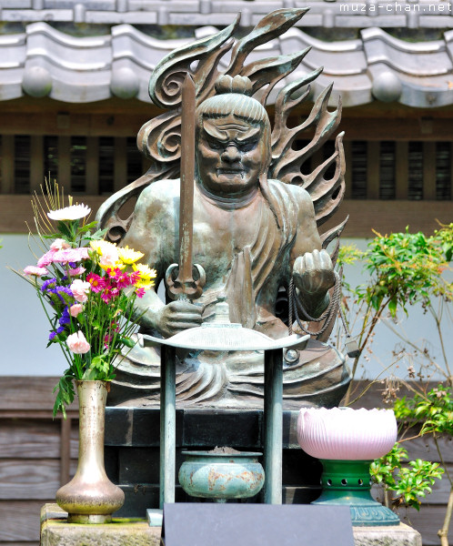 Fudo Myo-o Statue, Hasedera Temple, Kamakura