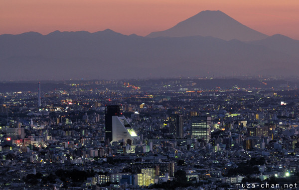 Mount Fuji, View from Sunshine 60, Ikebukuro, Tokyo