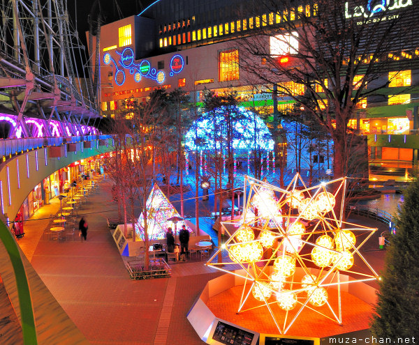 Tokyo Christmas Illuminations, Tokyo Dome City, LaQua