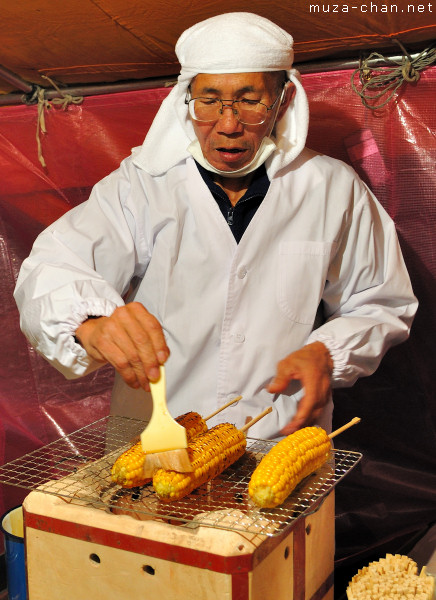 Yaki Tomorokoshi Yatai seller