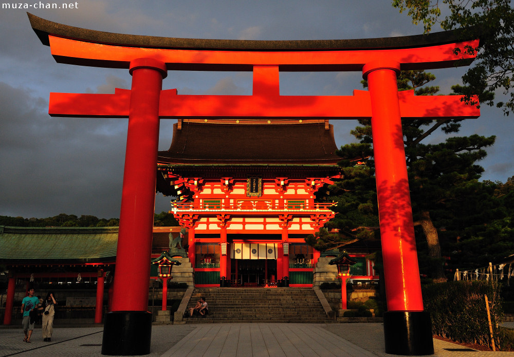 Sunset at Fushimi Inari, Kyoto