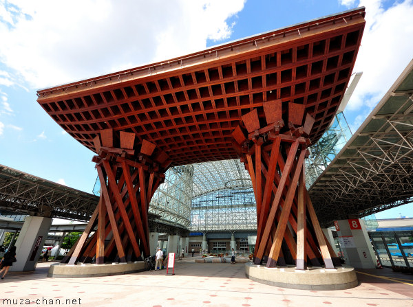 Tsuzumimon Gate, Kanazawa Station, Kanazawa