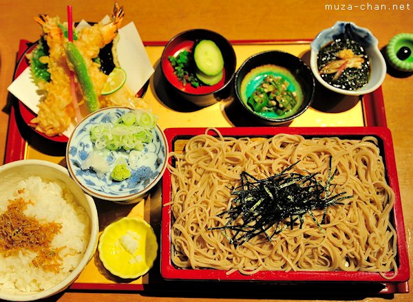 Japanese food, Zaru soba