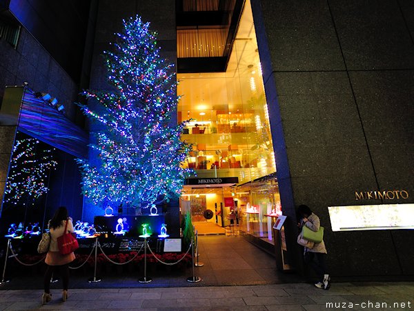 Tokyo Christmas Illuminations, Mikimoto Jumbo Christmas Tree