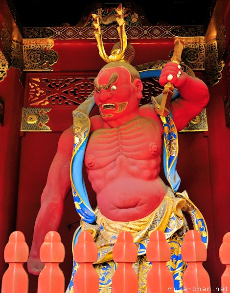 Nio Statue, Niomon Gate, Taiyuin Mausoleum, Nikko