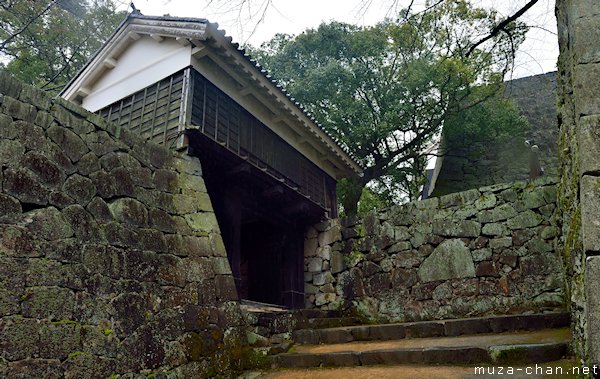 Akazuno Gate, Kumamoto Castle, Kumamoto