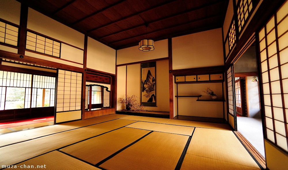  Traditional Japanese house  Tokonoma Chigai dana and 