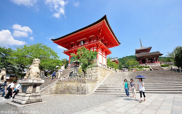 Nio-mon Gate, Sai-mon Gate, Kiyomizu-dera, Kyoto