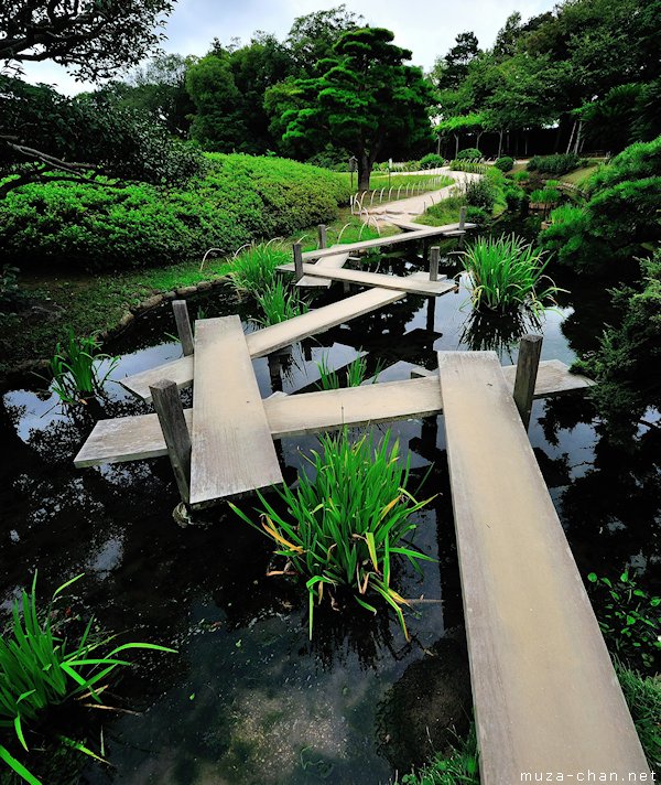 Korakuen Garden, Yatsuhashi Bridge, Okayama