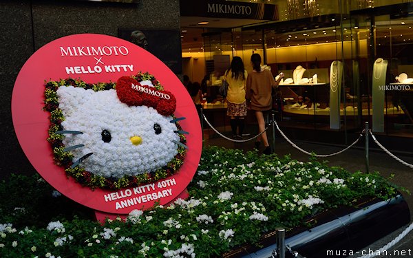 Mikimoto × Hello Kitty, 40th anniversary, Ginza, Tokyo