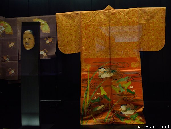 Noh costume and mask, Noh Play Matsukaze, Tokyo National Museum, Tokyo, Ueno