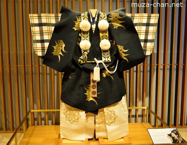 Musashibou Benkei costume from Kanjincho kabuki play, Narita airport, Narita