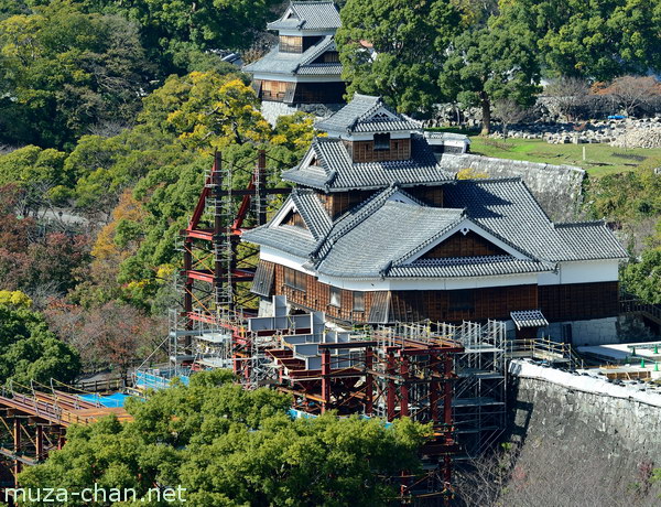 Iidamaru Gokai Yagura, Kumamoto Castle, Kumamoto