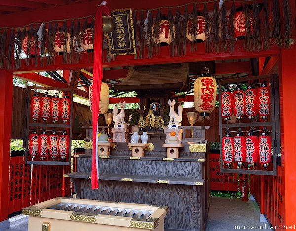Kurimitsu Inari Shrine, Jishu Shrine, Kyoto