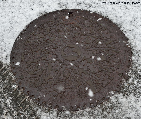 Manhole Cover, Kakunodate, Akita