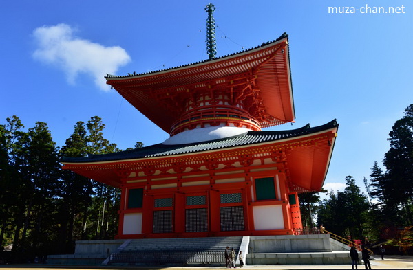 Konpon Daito Pagoda, Koya-san, Wakayama
