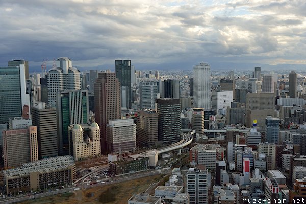 View from Umeda Sky Building Observatory, Osaka