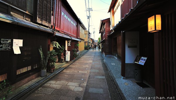 Higashi chaya district, Kanazawa