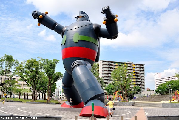 Tetsujin 28 Statue, Wakamatsu Park, Kobe