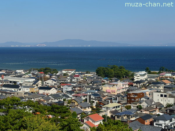 View from Shimabara Castle, Shimabara, Nagasaki