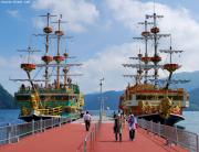 The pirate ships from Hakone