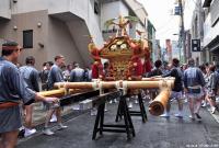 Fukagawa Hachiman 'water-throwing' Festival
