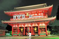 Hozomon Gate Night View