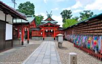 Thousand origami cranes at Fushimi Inari Taisha