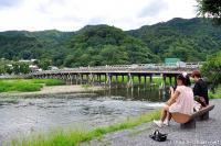 Romantic places in Kyoto, Moon Crossing Bridge