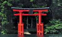 Lake Ashi Floating Torii