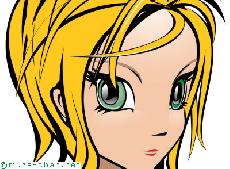 Muza-chan Manga Style