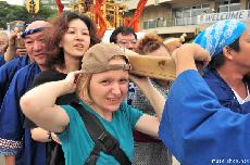 I was a Mikoshi bearer...