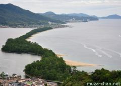Amanohashidate, view from from Mount Moju