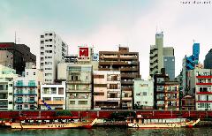 Asakusa, view from the Sumida River
